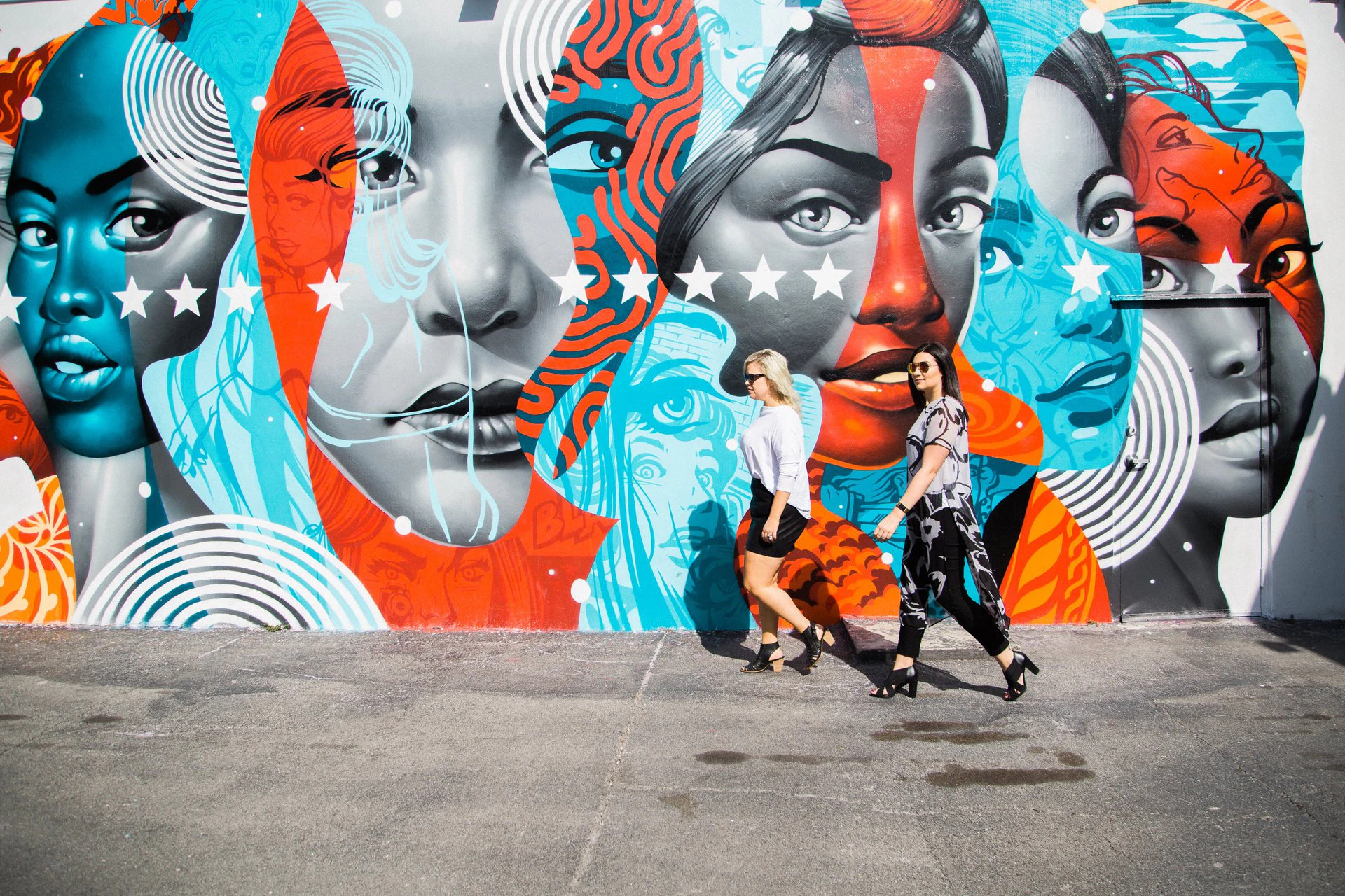 Wynwood Couple Artwalk