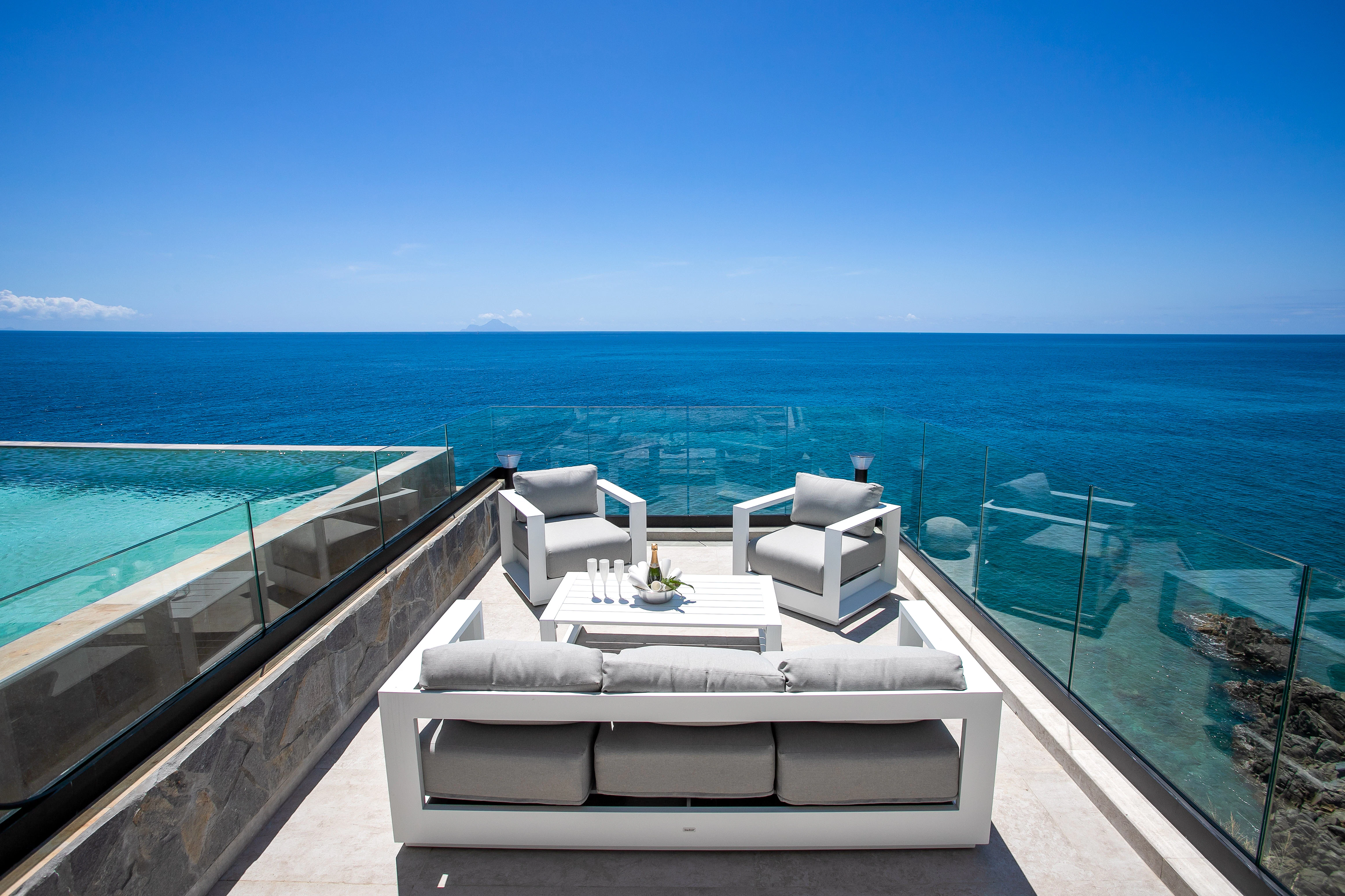 29 Outdoor Lounge Area Adjacent To Bedroom 4 Master in St. Martin