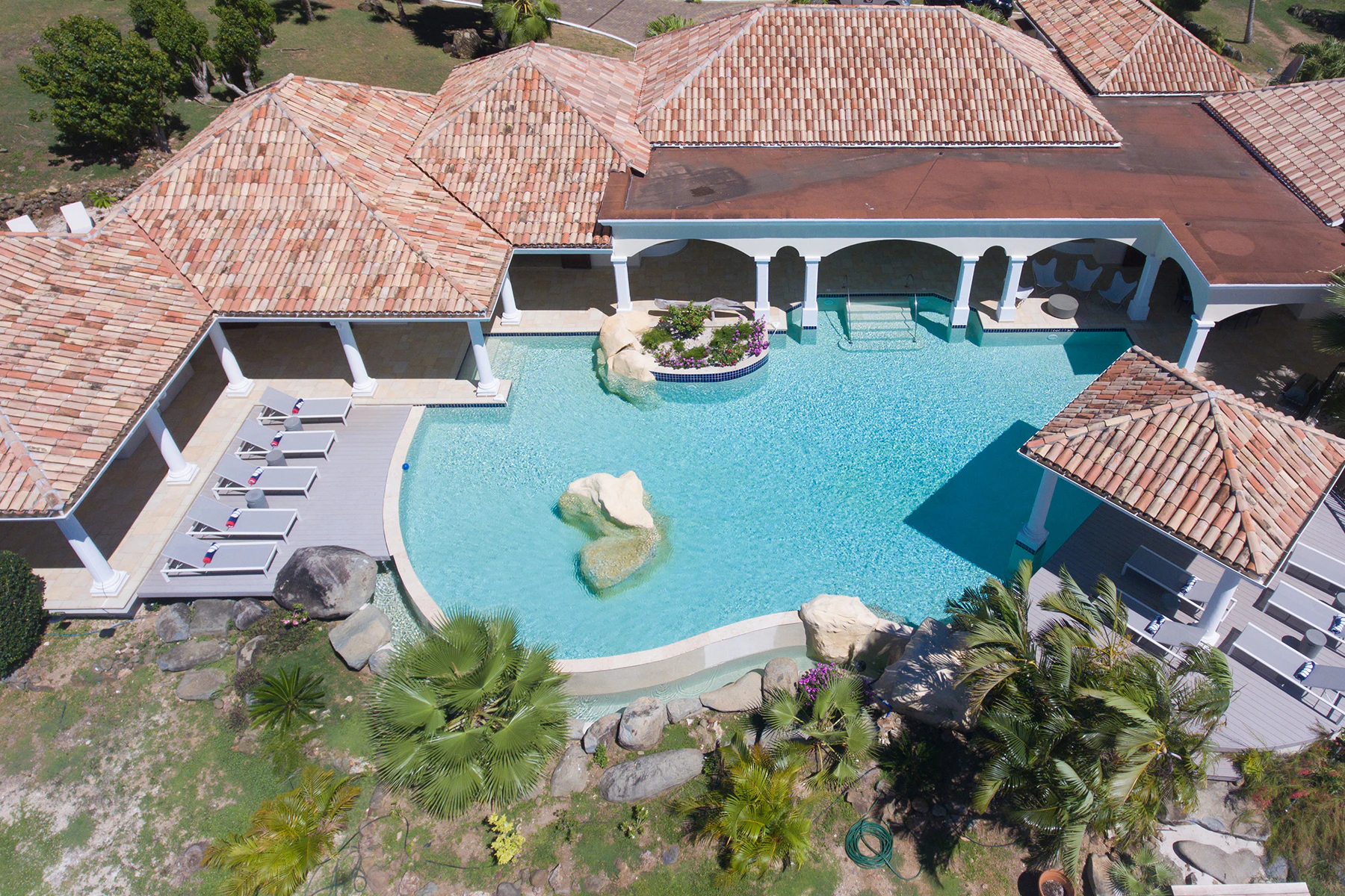3 Villa Cendre Drone in St. Martin