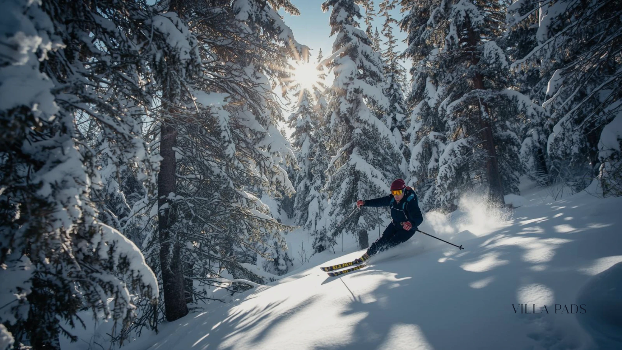 Blue Sky Basin Glade Skiing