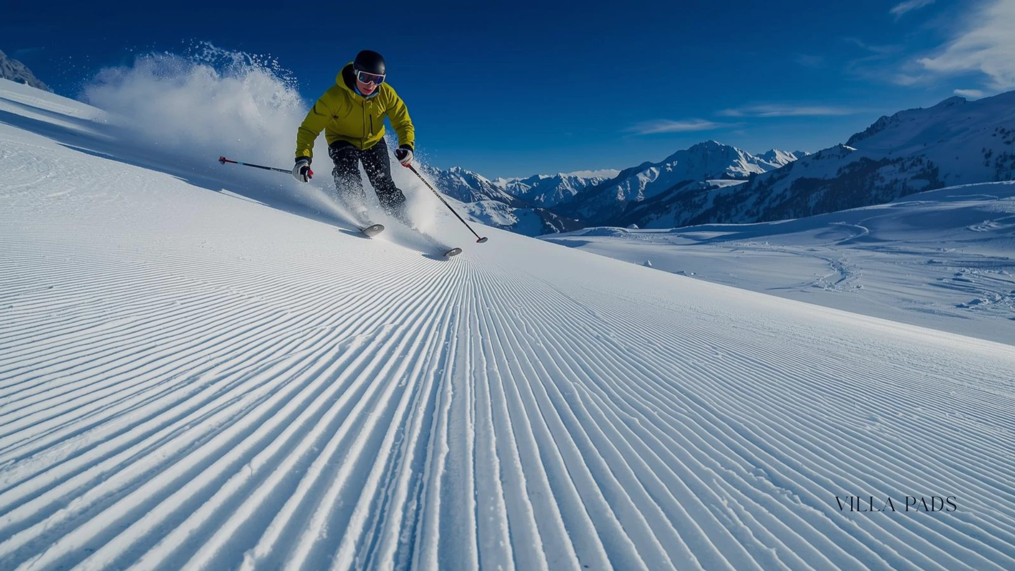 Vail Front Side Groomed Slopes