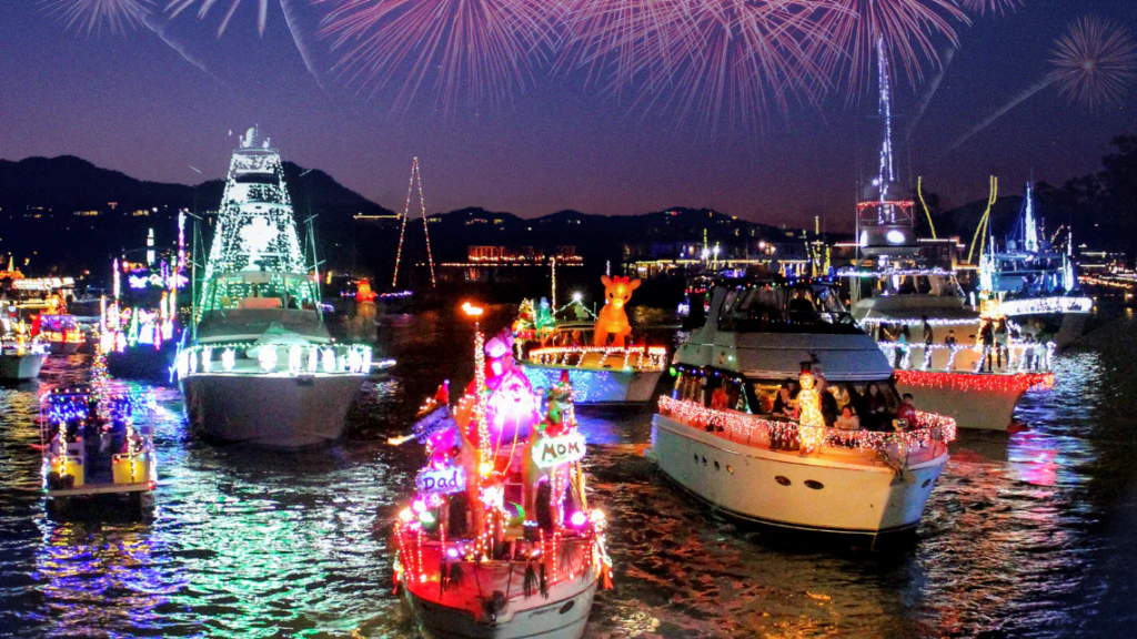 Miami Boat Parade Christmas