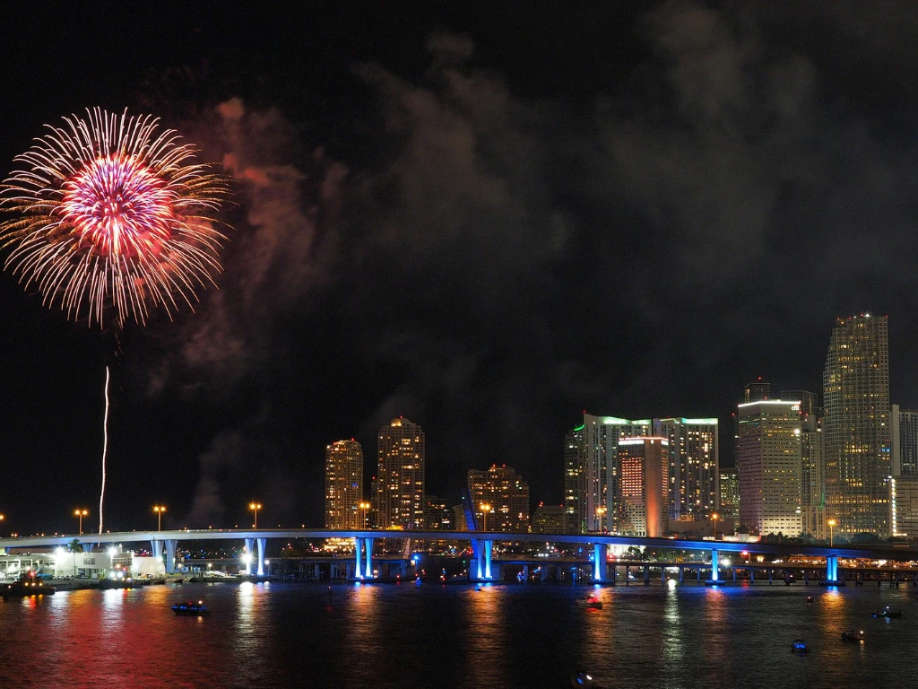 Bayfront Park July4 Miami Fireworks