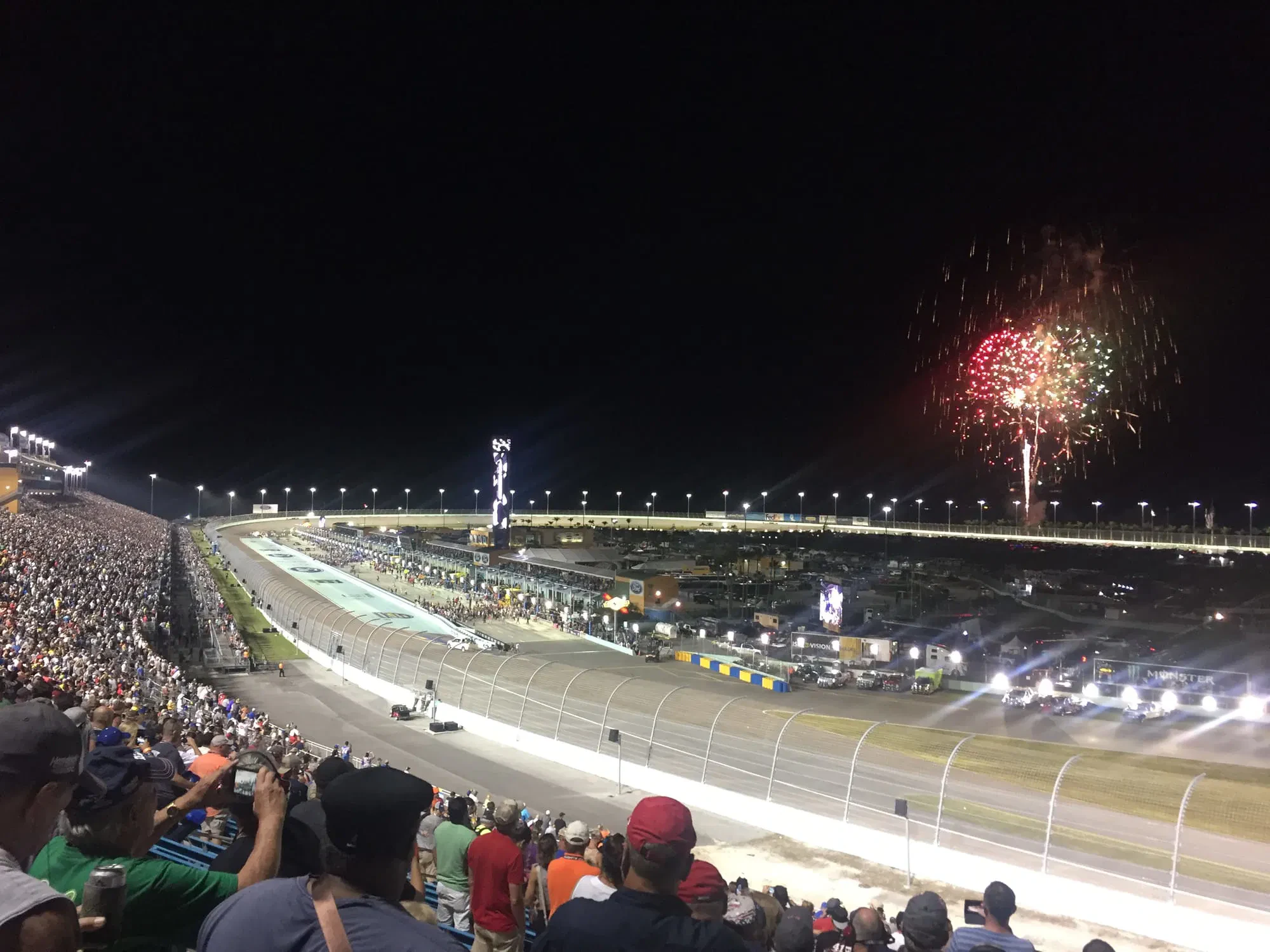 Homestead Speedway July4 Fireworks