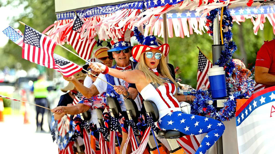 Key Biscayne July4 Parade Florida