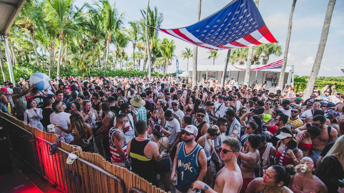 North Beach July4 Fireworks Miami