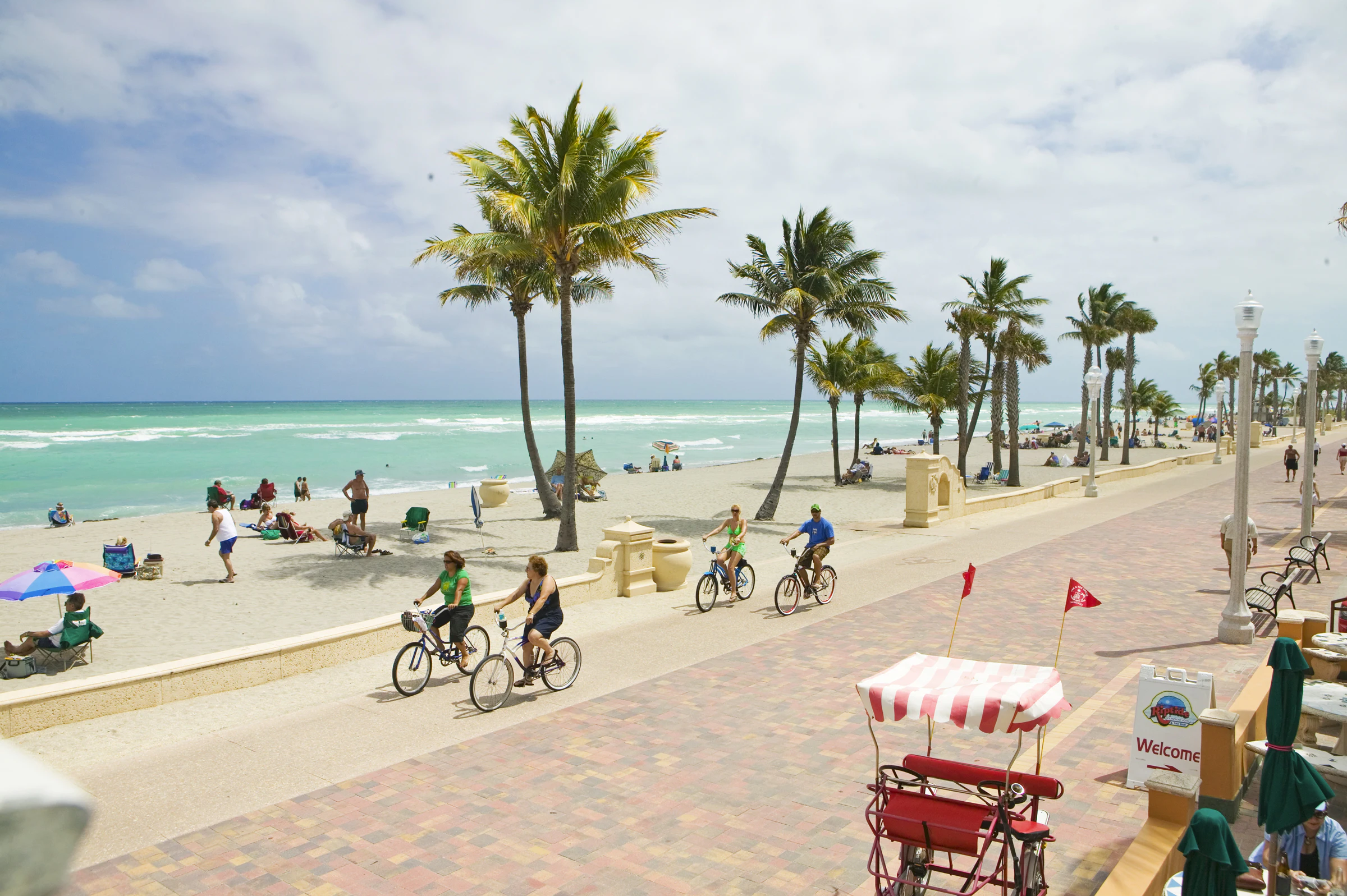 Hollywood Beach Broadwalk Florida