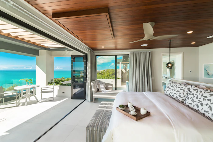 Master Bedroom Ocean View in Turks & Caicos