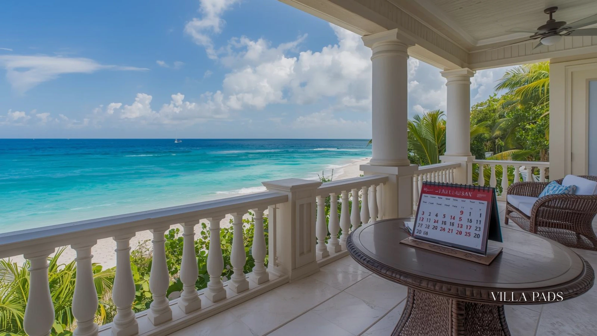  Villa Pads Event Planning Calendar