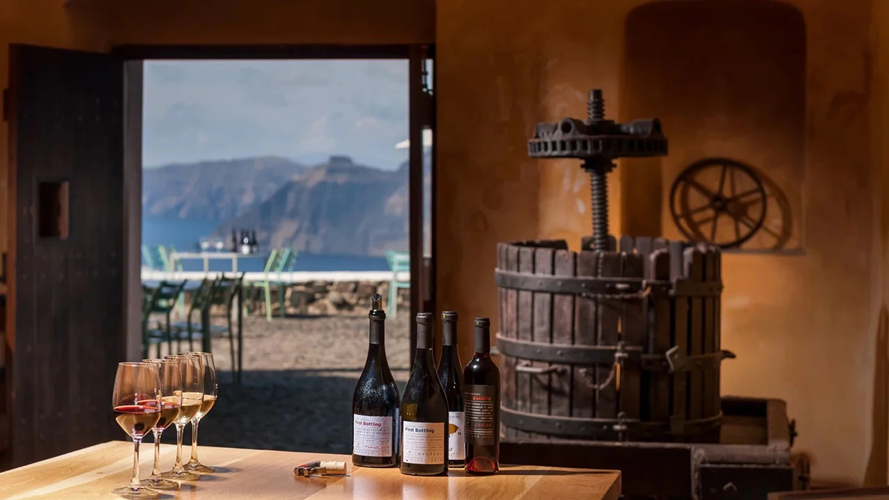 Santorini Private Wine Tasting