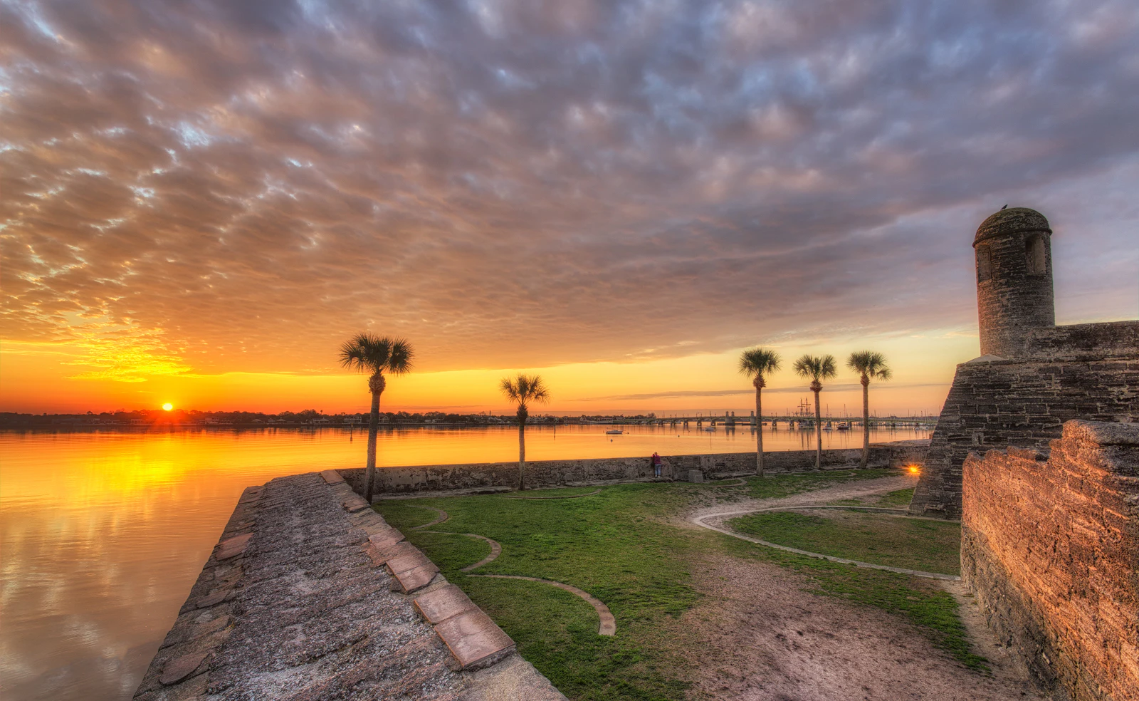 St Augustine Castillo Sunset