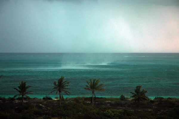 Turks And Caicos Hurricane Season Clouds