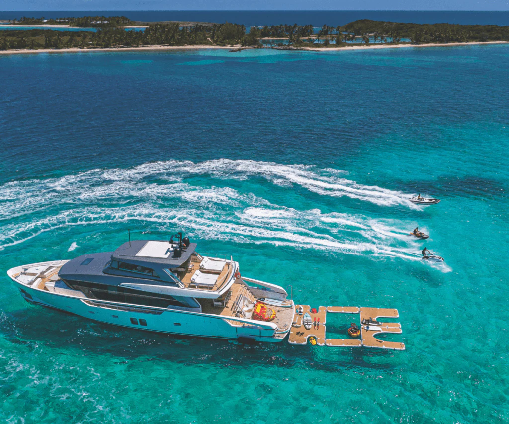 Paddleboarding Hidden Yacht Spot