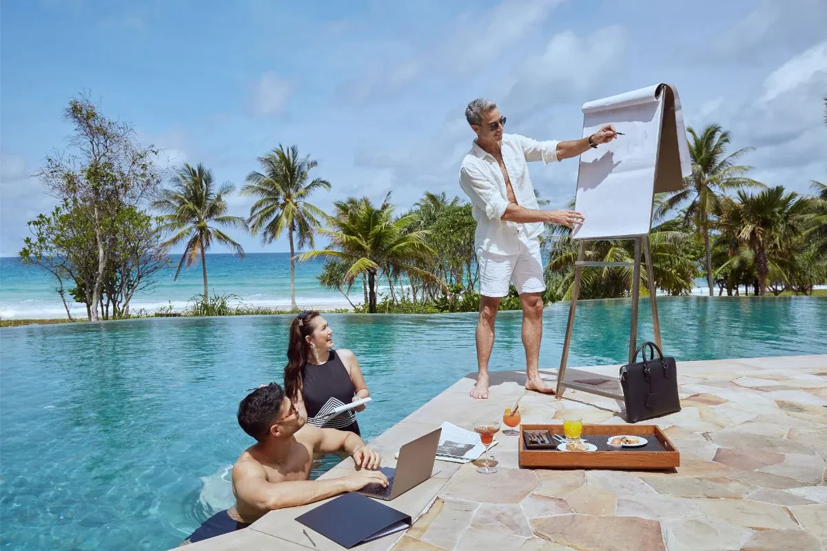 Oceanfront Business Meeting