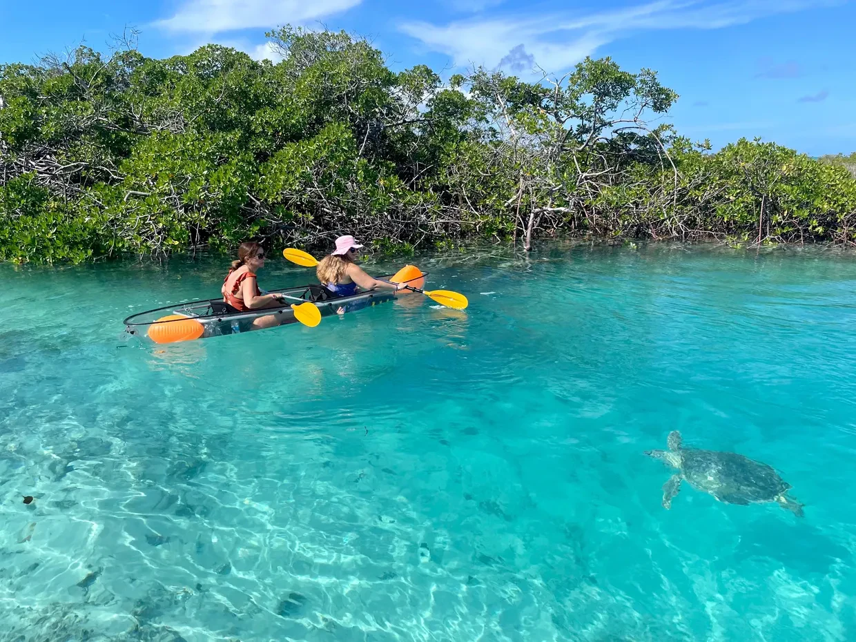 Chalk Sound Kayaking Turks And Caicos