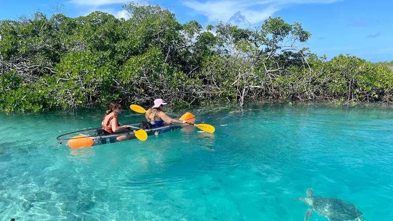 Chalk Sound Kayaking Turks And Caicos