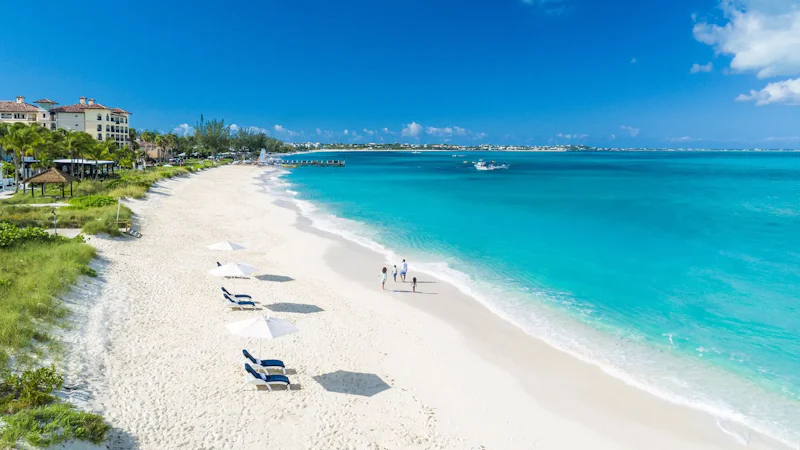 Grace Bay Beach Turks And Caicos
