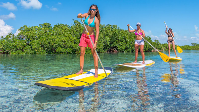 Leeward Channel Paddleboarding