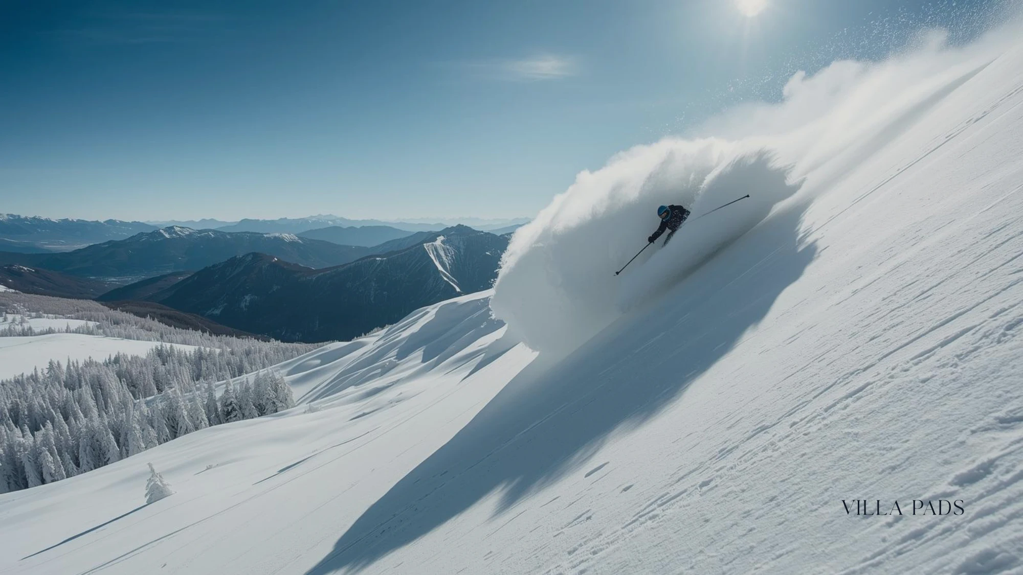 Vail Seven Back Bowls Powder Skiing