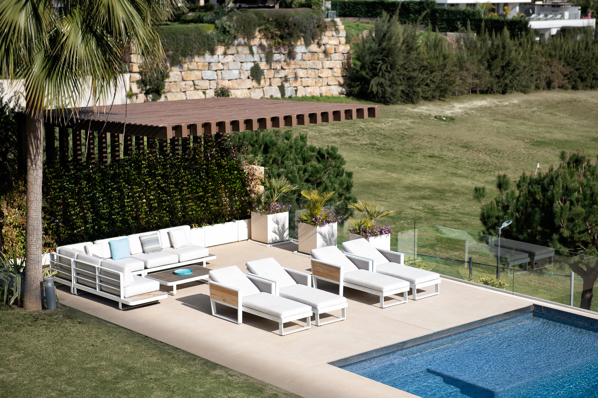 Pool Area in Marbella