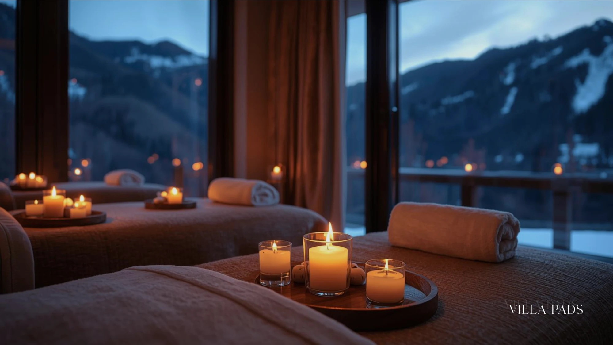 Aspen Villa Hot Tub Night Sky