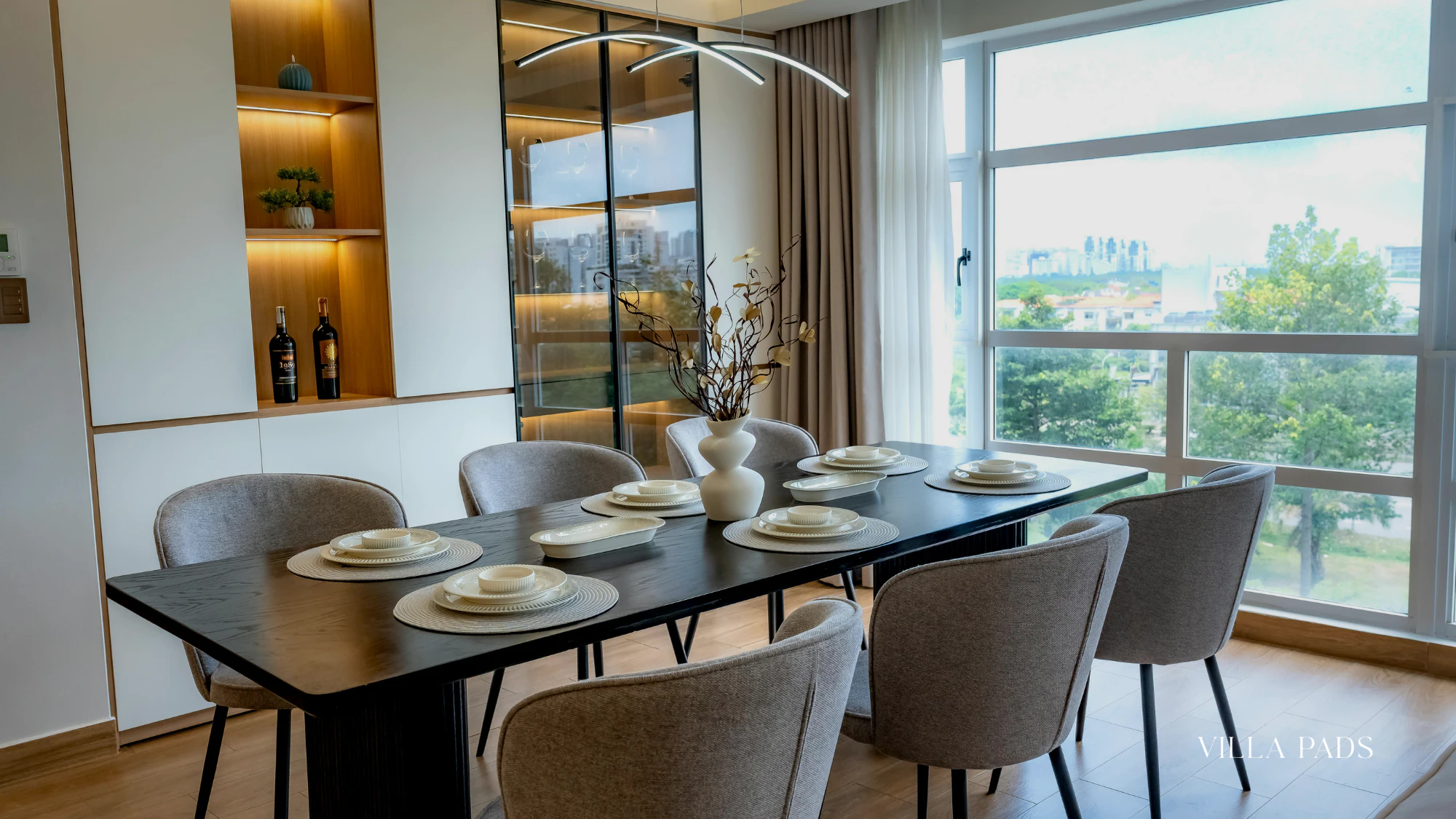 St Barts Villa Dining