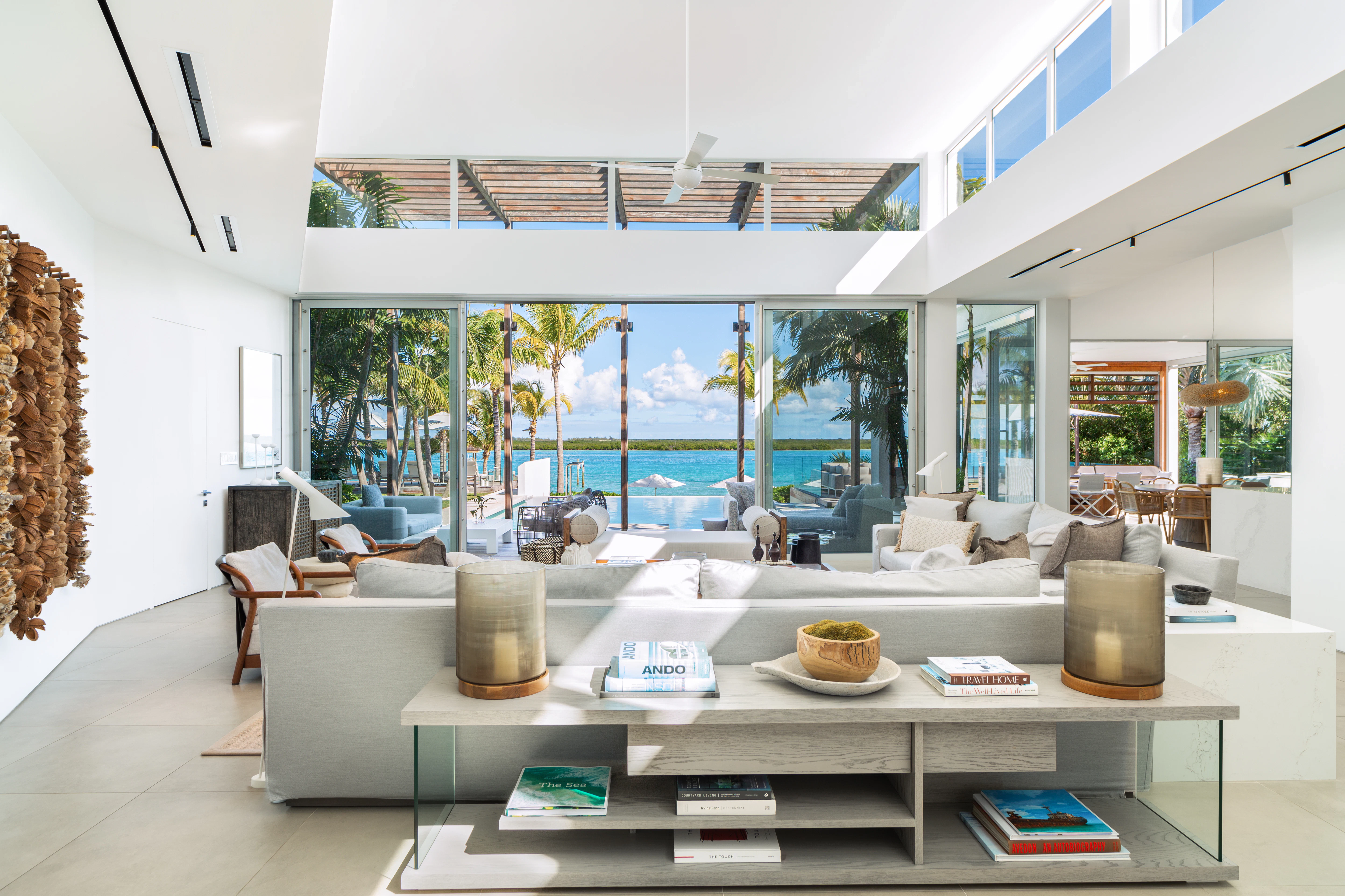 Villa Pads Sea View Interiors Turks Caicos