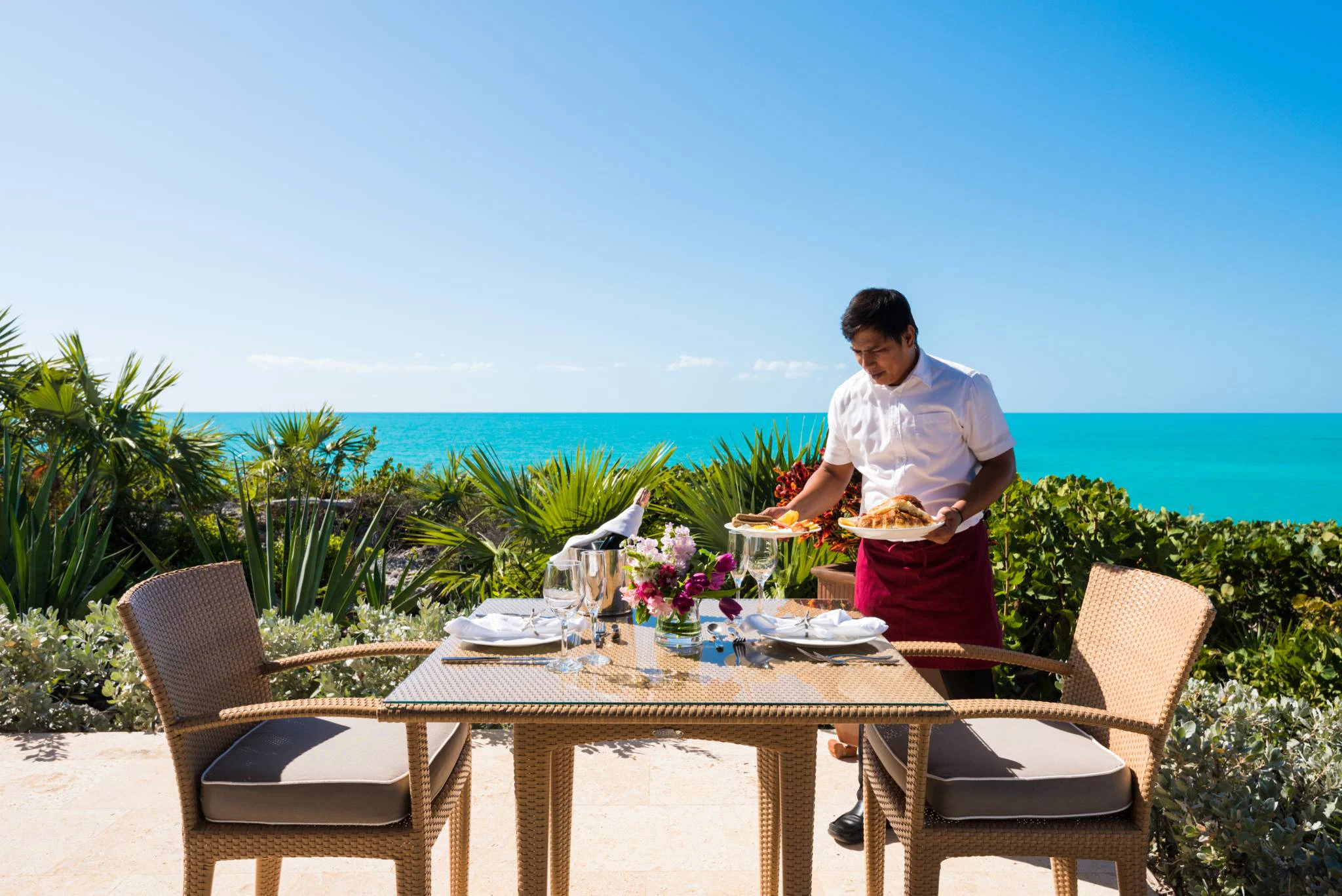 Urks Caicos Private Chef Villa Experience