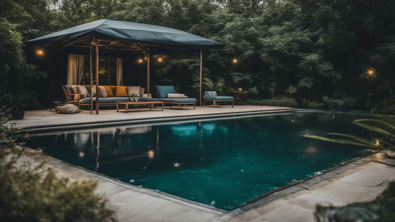 Rainy Weather Pool Miami Png