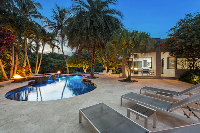 02 Villa Backyard With Pool In Fort Lauderdale in Miami