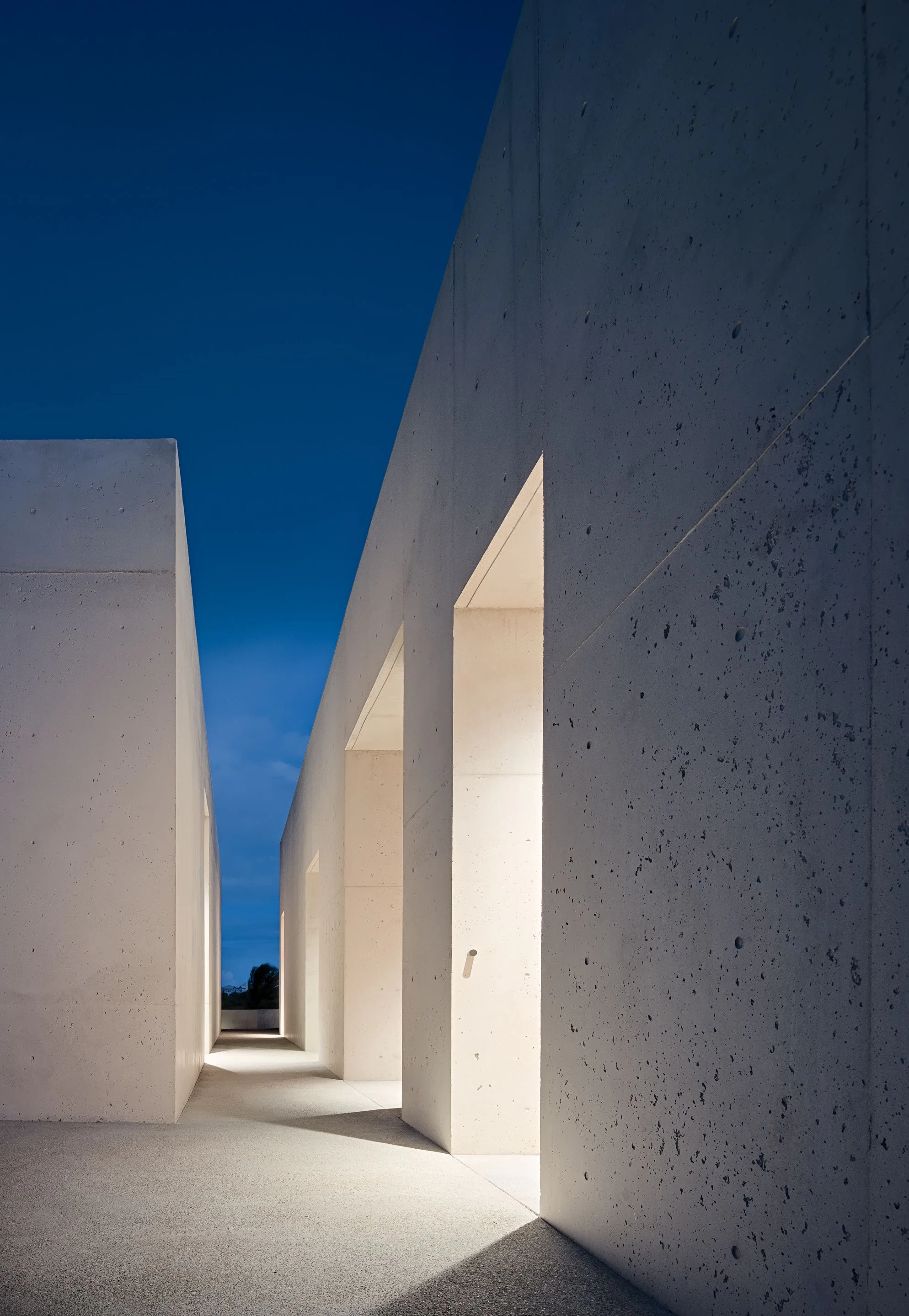 Walkway Nighttime in Turks and Caicos