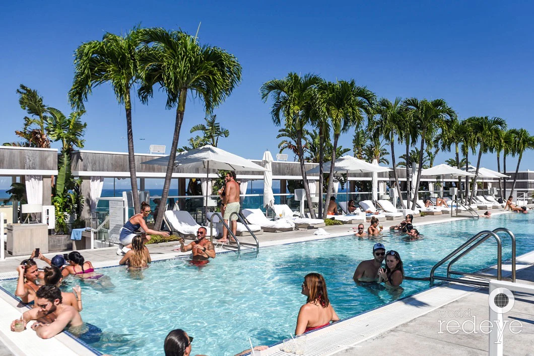 Miami Rooftop Pool Party