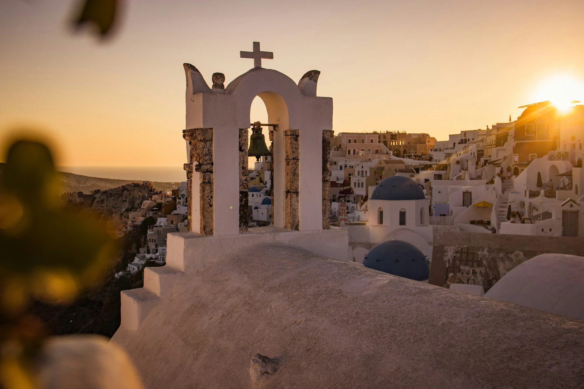 Santorini Oia Sunset View