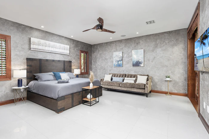 13 Villa Master Bedroom in Miami