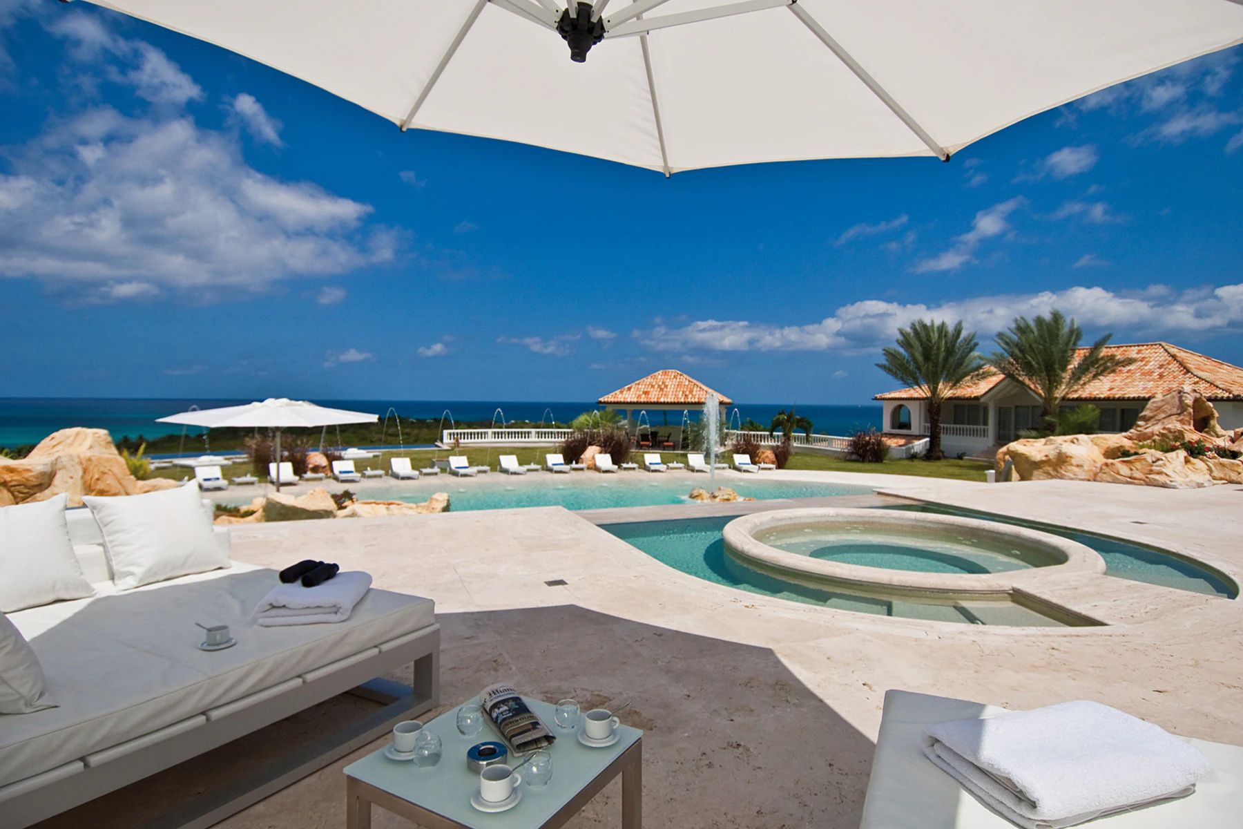 4 Sandyline Pool in St. Martin