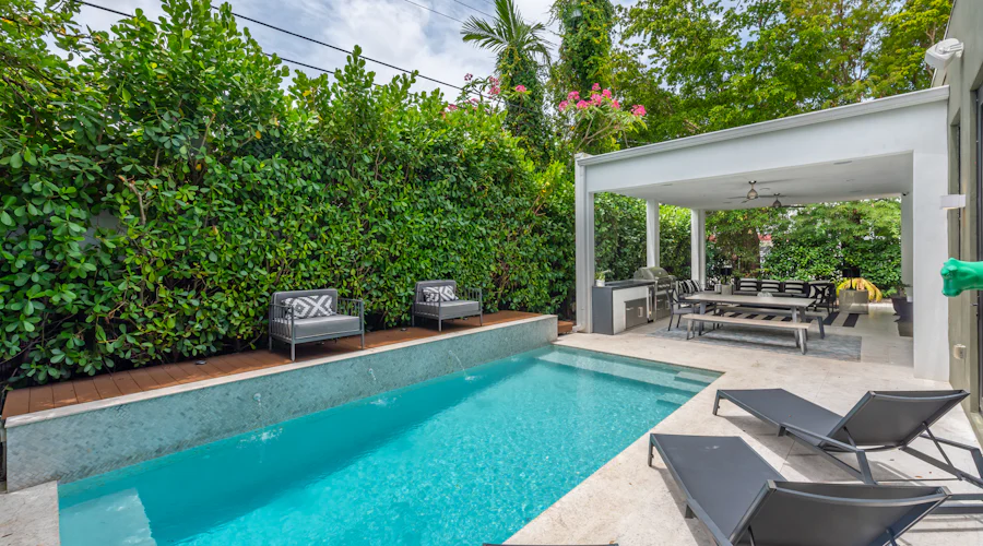01 Villa Backyard Pool Design District Miami
