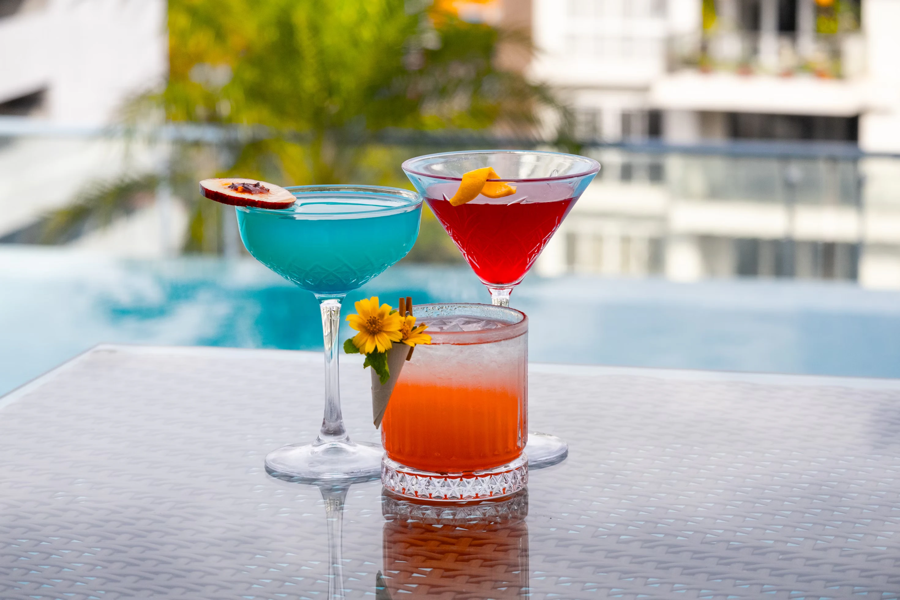 Poolside Cocktails Miami