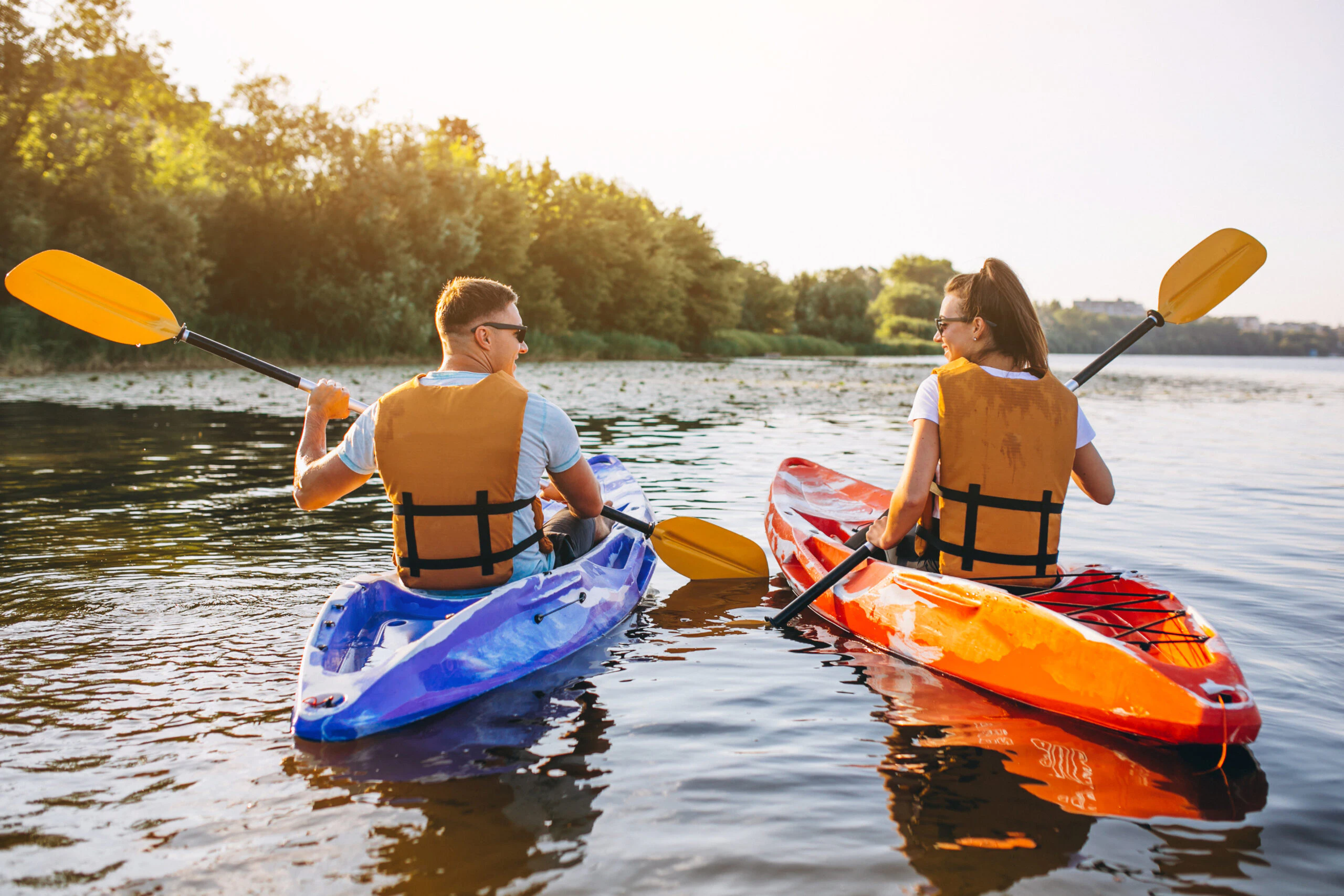 Kayaking Romance Miami