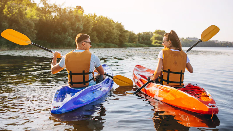 Kayaking Romance Miami