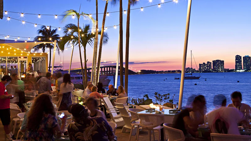 Waterfront Dining Miami