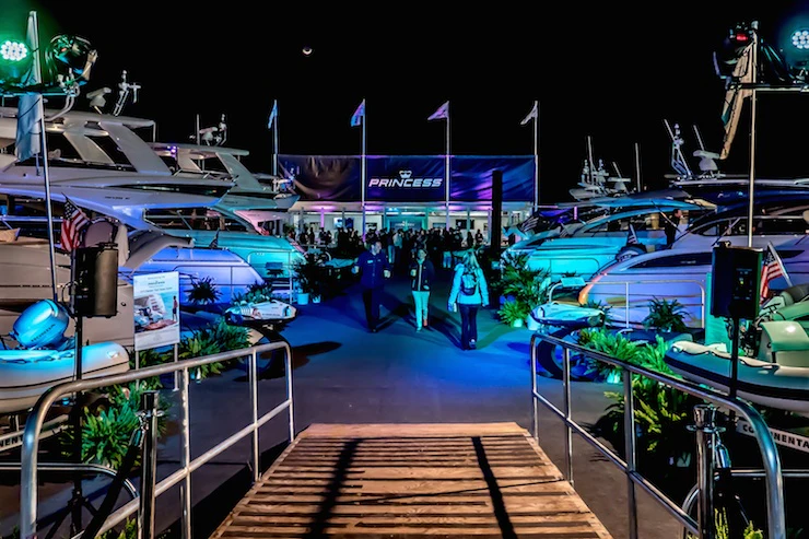Yachts After Dark